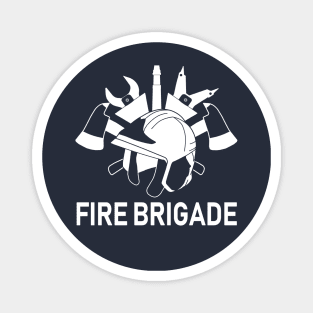 Fire Brigade - Universal modern logo/badge Magnet